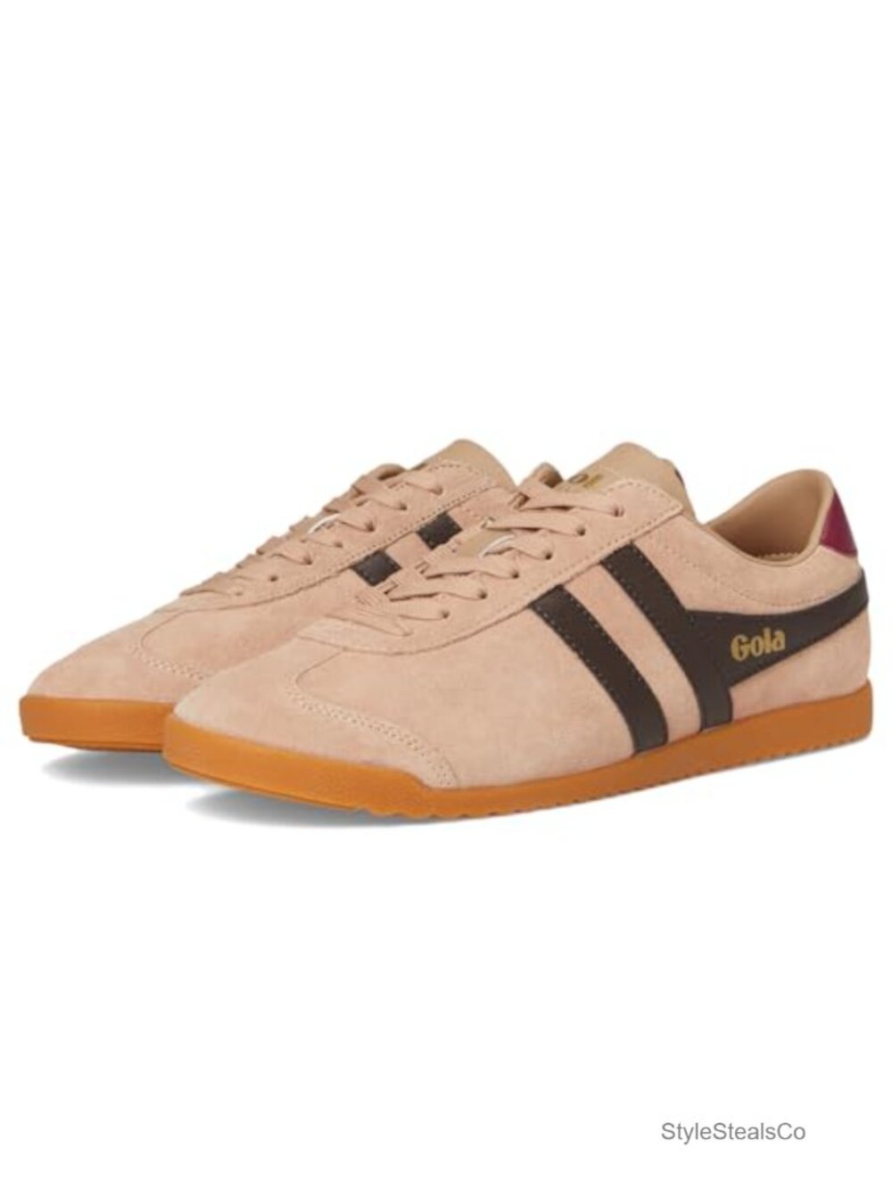 Retro Suede Sneakers Lace-Up Leather Lining Cushioned